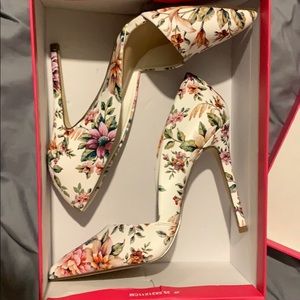 Floral heels